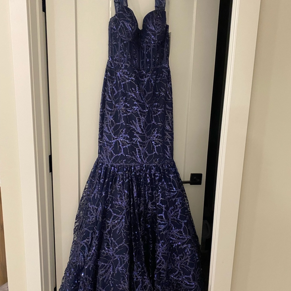 Panoply Navy Blue Grad Dress